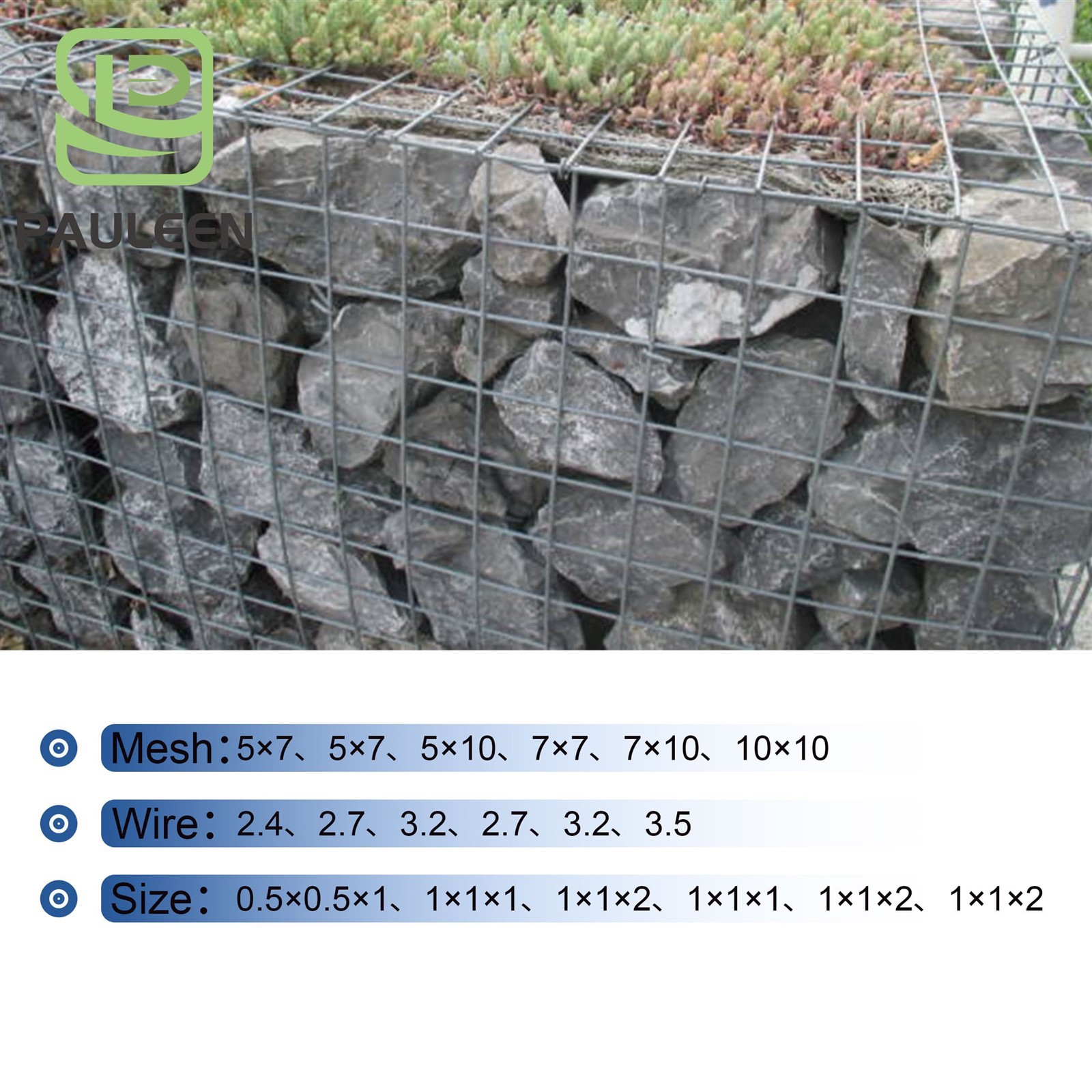 galvanized Coated Mesh Box galvanized Coated Mesh Box
